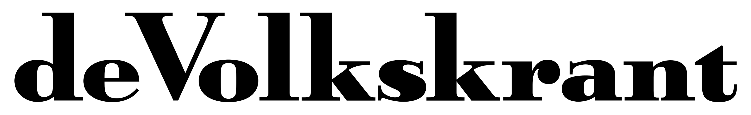 Volkskrant logo breed